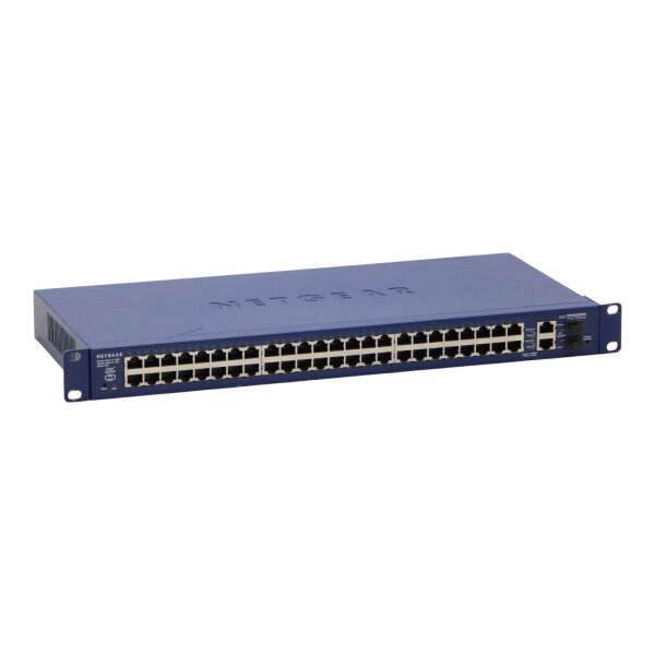 ProSafe FS750T2 48-Port 10/100 RJ-45 2x SFP Fast Ethernet Smart Switch