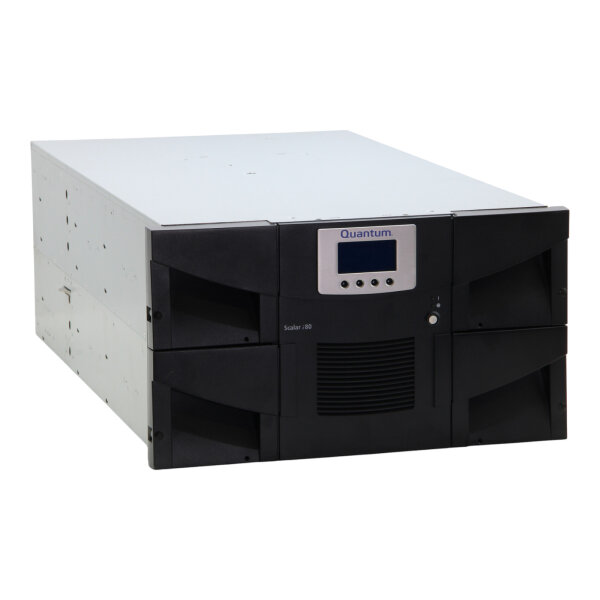 Scalar i80 3-05281-01 LTO5 9-01984-01 NMC 50-Slots 6U Tape Library