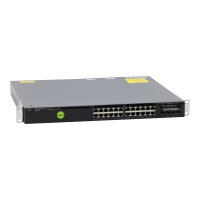 WS-C3650-24TD-S 24-Port GbE RJ-45 PoE+ 2x 10G SFP+ 2x...