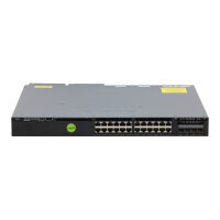 WS-C3650-24PD-S 24x GbE RJ-45 PoE+ 2x 10G SFP+ 2x 1025W...