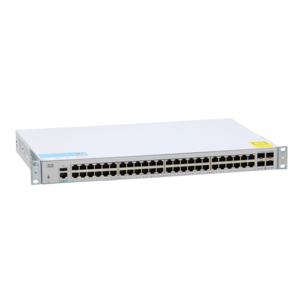 CBS350-48T-4X 48-Port GbE RJ-45 4x 10GbE SFP+ L3 Managed Switch
