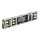 BPN-SAS3-826EL1-N1 12Gb/s NVMe/SAS/S-ATA 12x 3,5" 4x NVME Backplane