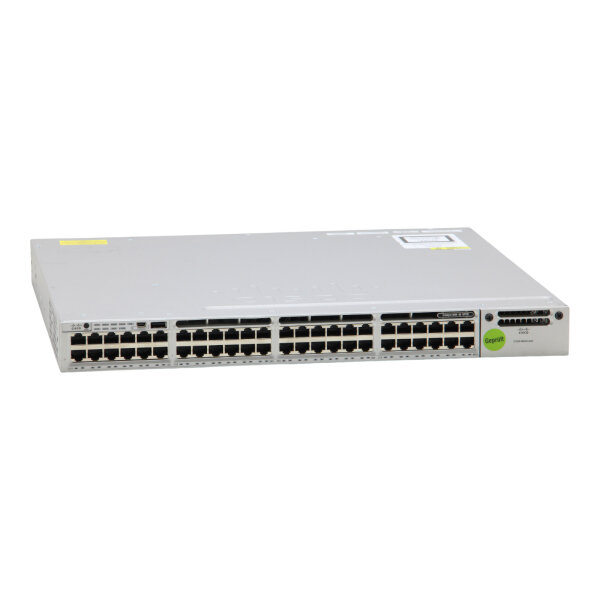 WS-C3850-48U-S 48-Port GbE RJ-45 UPoE Managed Switch without PSU