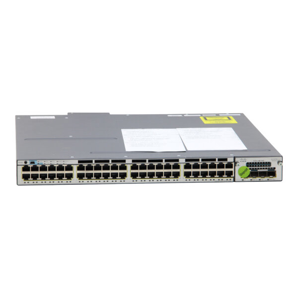 Catalyst WS-C3750X-48P-S 48-Port RJ-45 PoE+ 4x 10GbE SFP+ Managed Switch