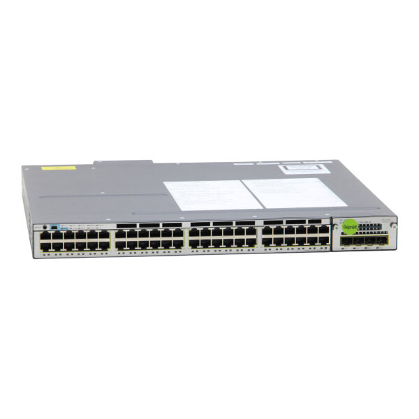 Catalyst WS-C3750X-48P-S 48-Port RJ-45 PoE+ 4x GbE SFP Managed Switch