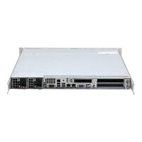 CSE-815 X11SCW-F LGA1151 0GB DDR4 M.2 2x PSU 4x LFF Rack CTO Server