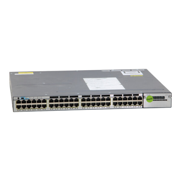 Catalyst WS-C3750X-48PF-E 48-Port GbE RJ-45 PoE Managed Switch without PSU