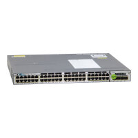 WS-C3750X-48PF-E 48-Port GbE RJ-45 PoE+ 4x SFP Managed Switch without PSU