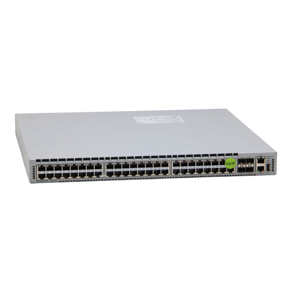 DCS-7048T-A 48-Port RJ-45 4x 10G SFP+ Gigabit Managed Switch o. Rack Ears