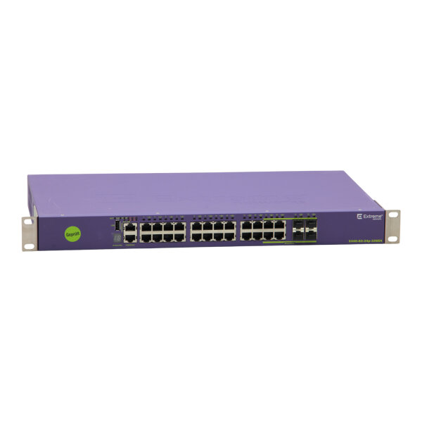 X440-G2-24p-10GE4 24-Port GbE RJ-45 PoE+ 4x SFP L3 Managed Switch