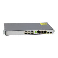 Catalyst WS-C3750-24TS-S 24-Port 10/100 RJ-45 2x SFP Switch w. Rack Ears