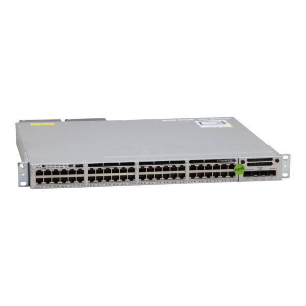 Catalyst WS-C3850-48F-S 48-Port RJ-45 PoE+ 4x SFP Red. PSU Managed Switch