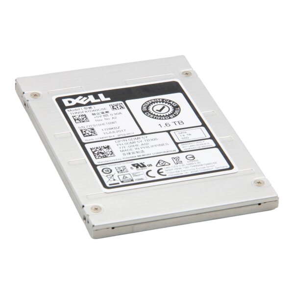 0DMF5Y 1.6TB S-ATA III 6Gb/s MLC Mixes-Use 2,5" 24/7 Server SSD