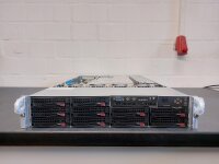 6027R-N3RFT+ CSE-829 2X XEON E5-2650 16GB DDR3 10X LFF RED. PSU