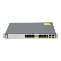 Catalyst WS-C3750G-24TS-E1U 24-Port RJ-45 4x SFP Gigabit Managed Switch