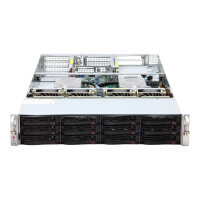 CSE-829 X11DPU Xeon Scalable 0GB DDR4 4x 10GbE NVME 12x LFF CTO Server + Caddys