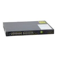 ME-C3750-24TE-M 24-Port 10/100 RJ-45 2x SFP 1x PSU Layer 3 No Rack Ears