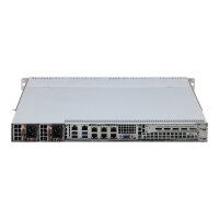 CSE-815 X10SLH-N6 LGA1150 0GB DDR3 Red. PSU 4x LFF Rack Server