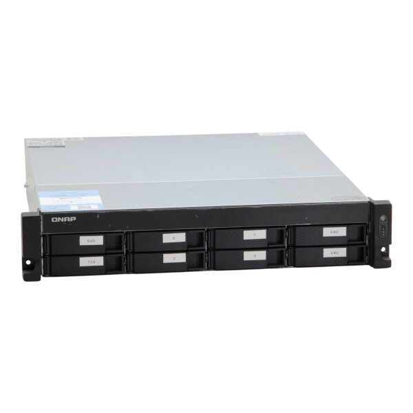 TS-832XU-RP 2x 10GbE 2x RJ-45 8x 3,5" LFF Red. PSU Rack NAS Server