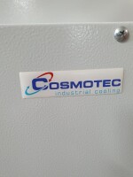 SZE2 19" Serverschrank mit Cosmotec Klimaanlage 2000W 24U lichtgrau
