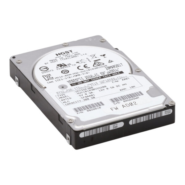 Ultrastar 300GB SAS-3 12Gb/s 10.000U/M 128MB HUC101830CSS200 2,5" HDD
