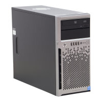 ProLiant ML310e G8 Pentium G3240 8GB P222 2x 600GB HDD 4x LFF 2x PSU Server
