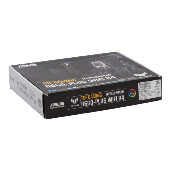 TUF GAMING B660-PLUS WIFI D4 LGA1700 DDR4 USB 3.2 M.2 ATX Motherboard