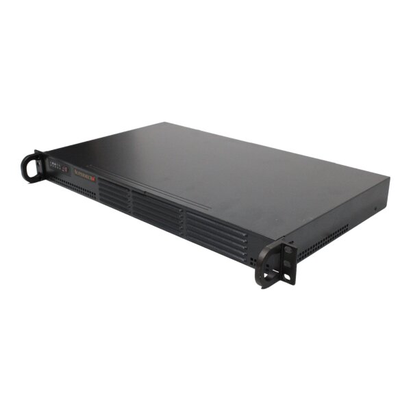 CSE-504 A1SAi-2750F 16GB DDR3 ECC Quad GbE 2X SFF 1U Rack Server