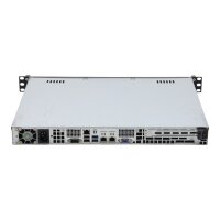 CSE-512 X11SSM-F E3-1230 V5 8GB DDR4 1U Rack Server