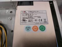 19" Rack Server Gehäuse Chassis 1U 4 x 2,5" SFF mATX 300W + Rail Kit
