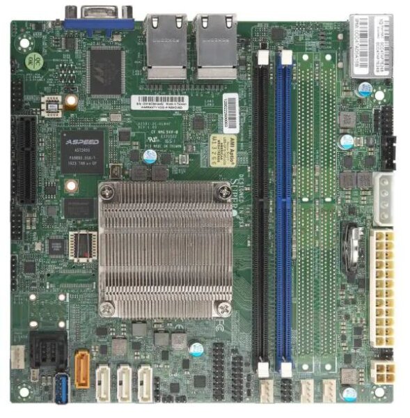 A2SDi-2C-HLN4F Atom C3338 DDR4 PCIe 3.0 Mini-ITX Motherboard