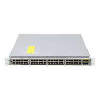 Nexus N3K-C3048TP-1GE 48x 1GbE RJ-45 4x 10GbE SFP+ L3 Managed Rack Switch m. Rack Ears